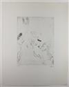 Three etchings.